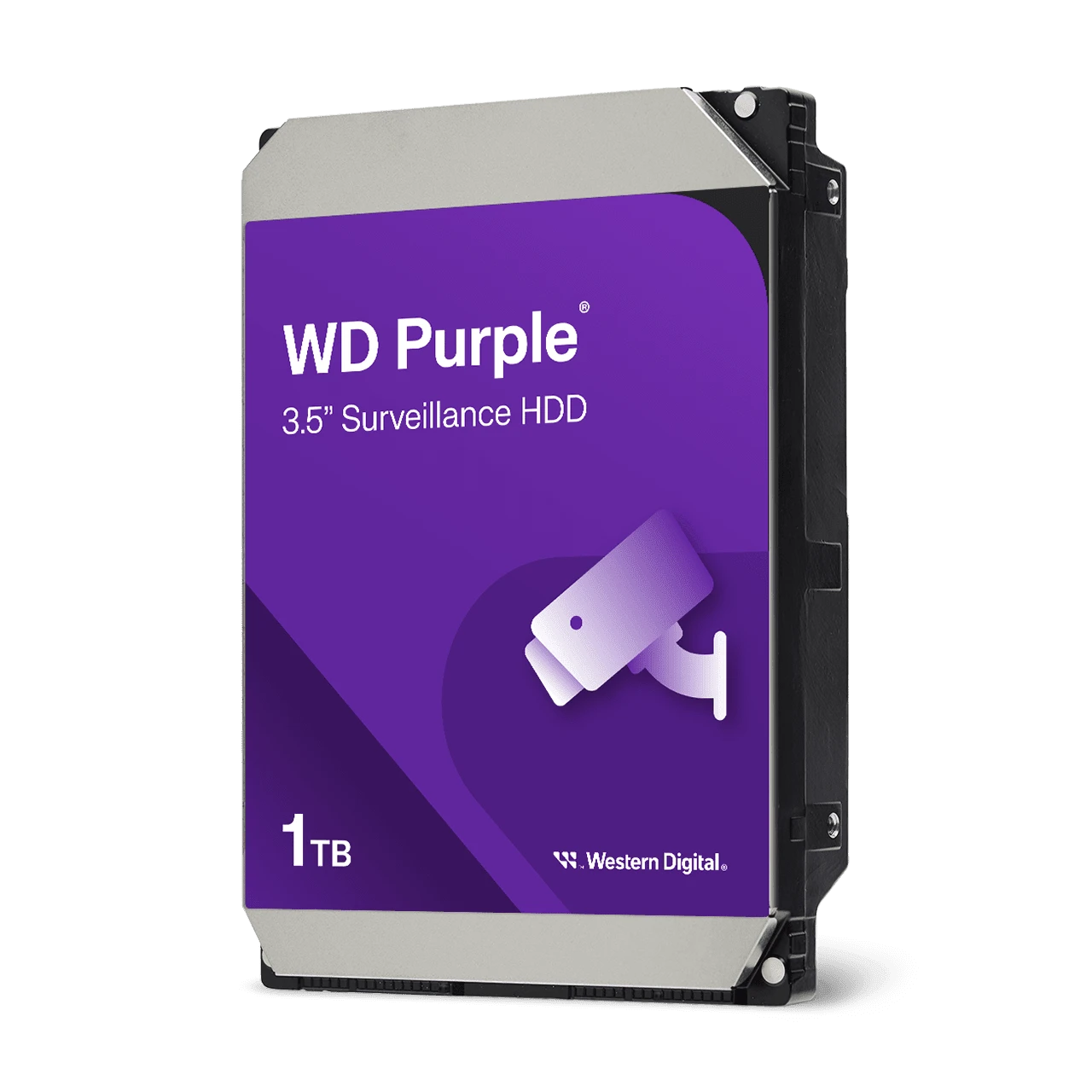 WD Purple WD11PURZ 1TB — жесткий диск, вид под углом