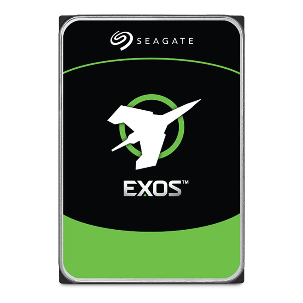 Seagate Exos X24 ST16000NM002H 16TB — жесткий диск, вид спереди