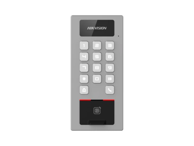 Hikvision DS-K1T502DBFWX — вид спереди