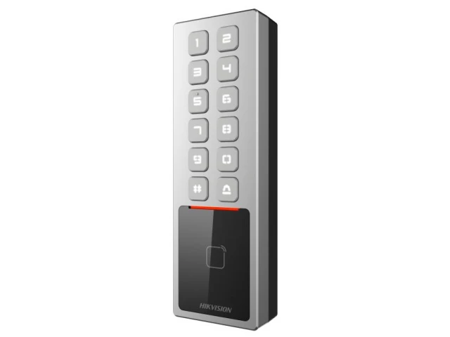 Hikvision DS-K1T805MX — передний ракурс под углом