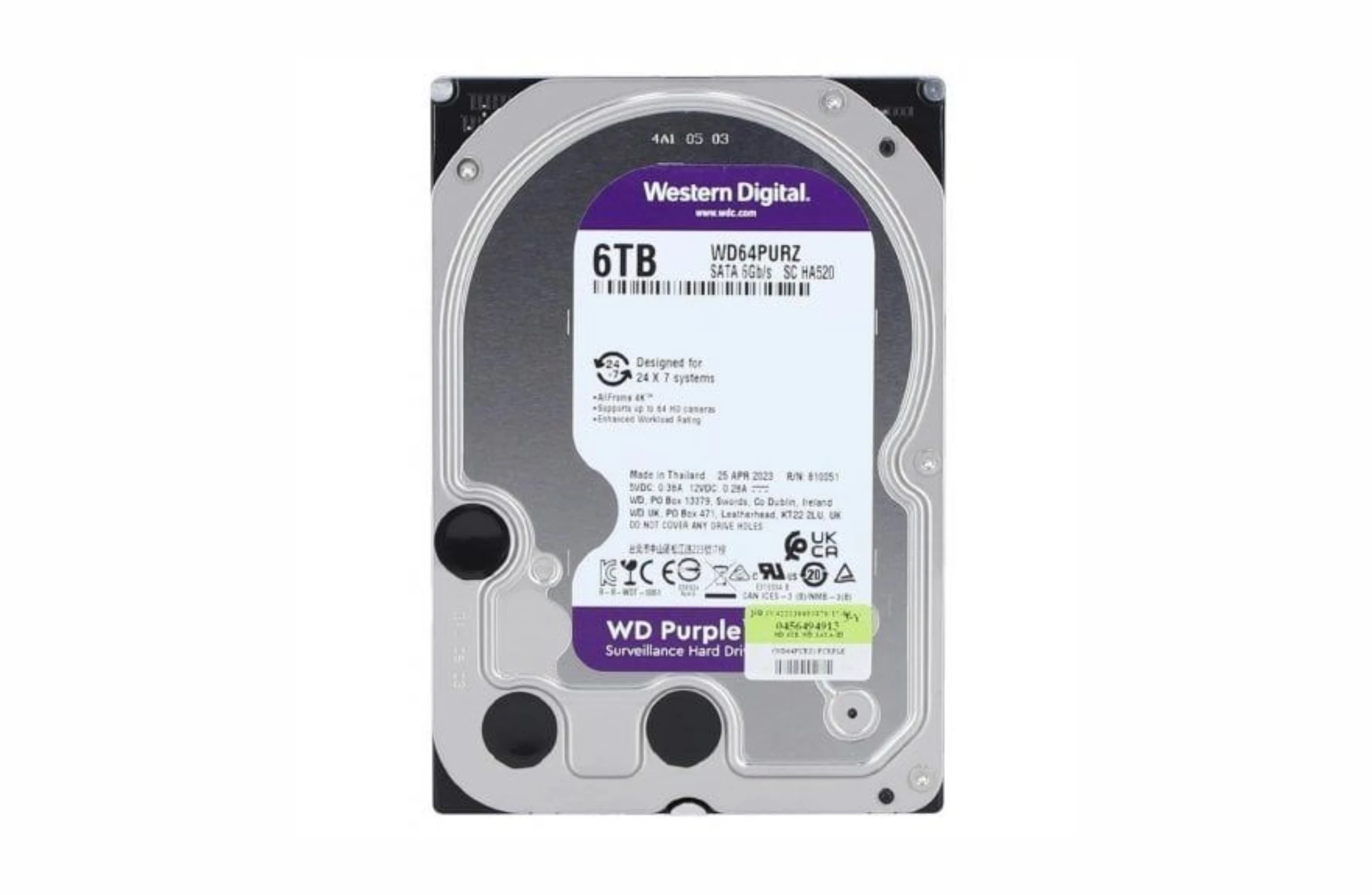 6 ТБ Внутренний жесткий диск Western Digital