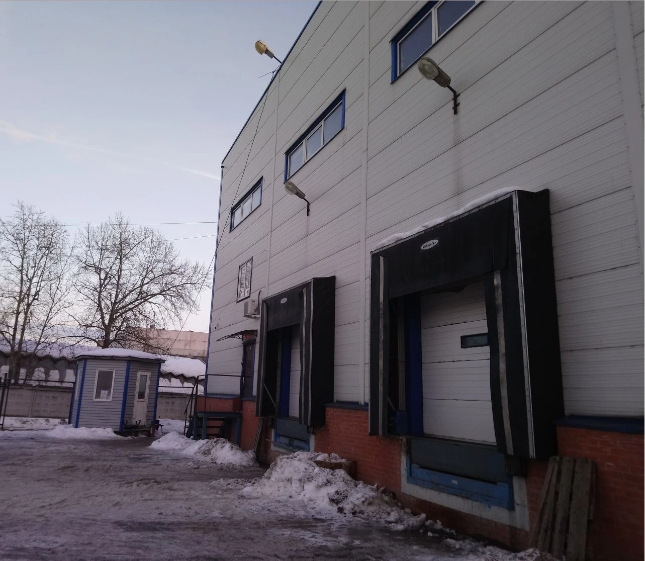 Установка видеонаблюдения для складского помещения