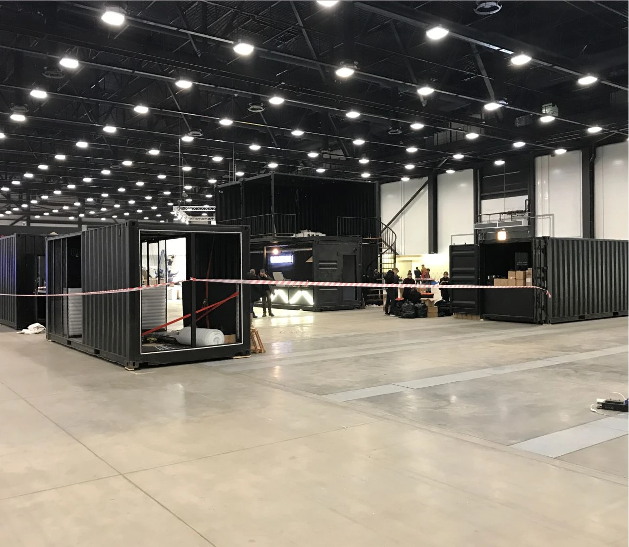 Установка IP-камер для мероприятия DarkSide в Санкт-Петербурге