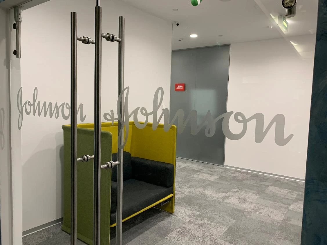 Установка видеонаблюдения для офиса Johnson & Johnson на ул. Крылатская