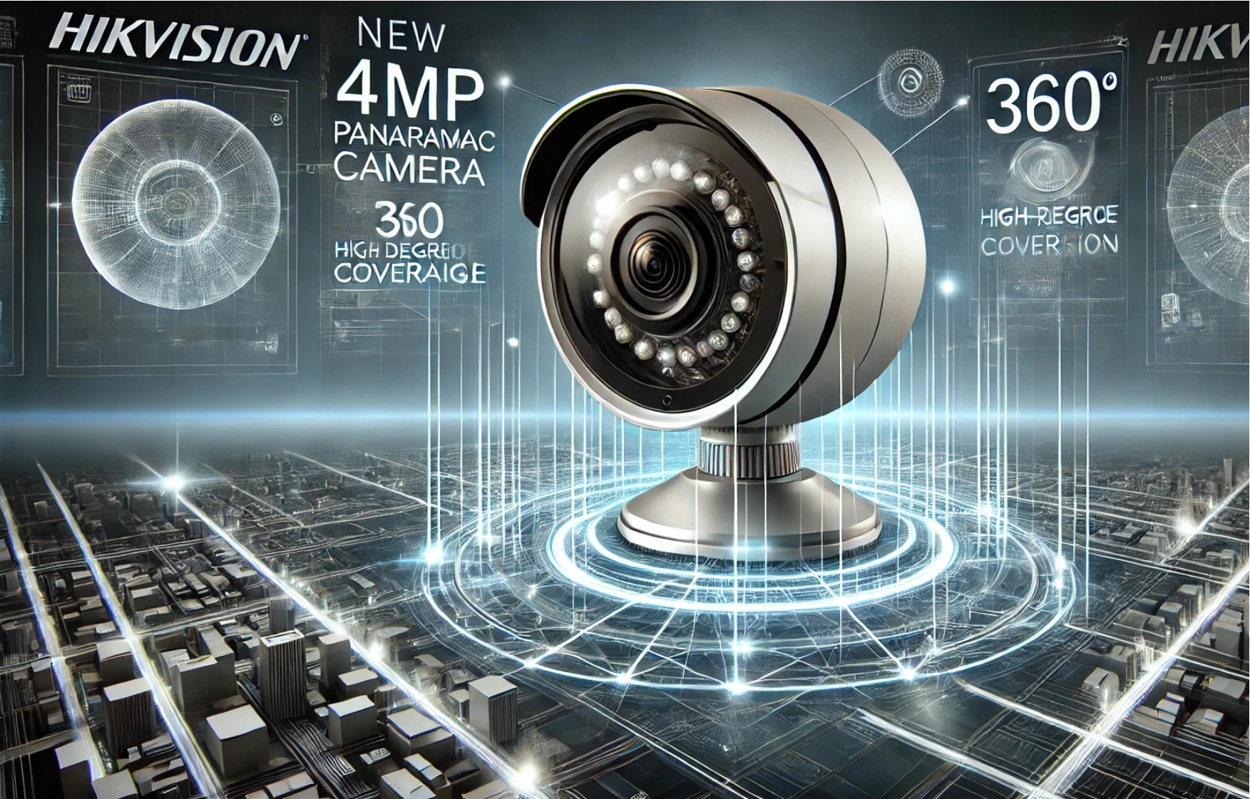 Новая 4Мп панорамная камера Hikvision: инновации в области видеонаблюдения