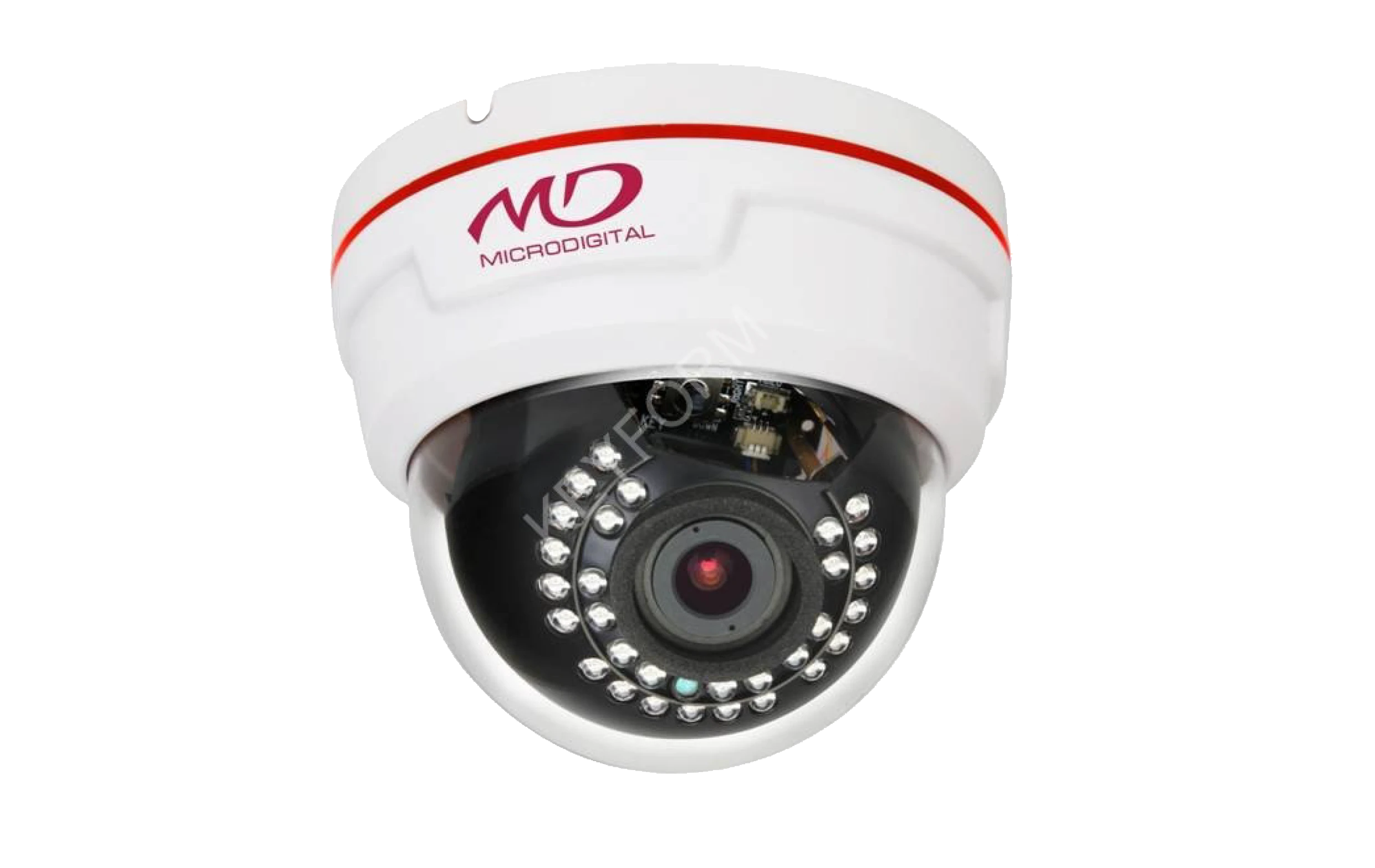 Купольная IP-камера видеонаблюдения MicroDigital IP