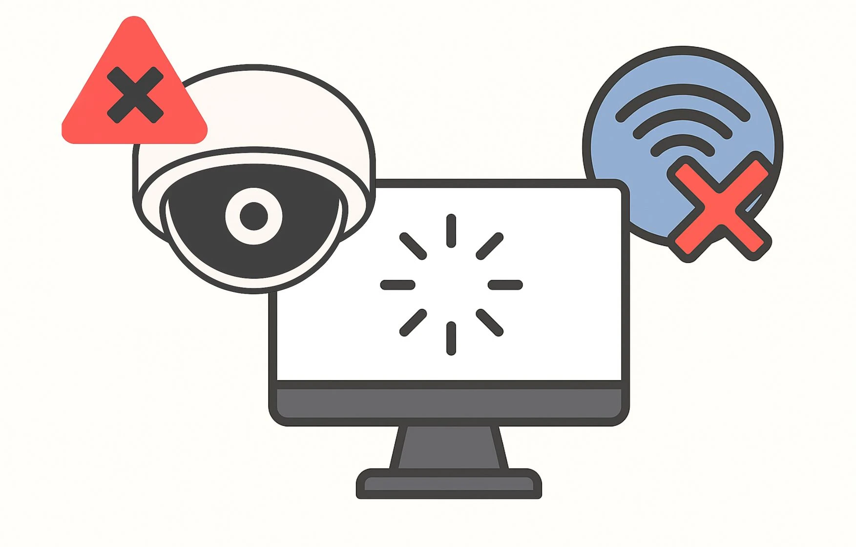 Почему не работает видеонаблюдение: причины и способы решения