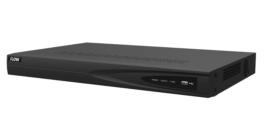 IP-видеорегистратор iFLOW F-NR-208 вид спереди под углом