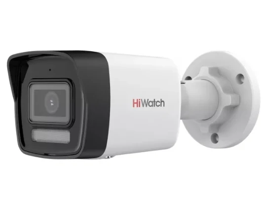 IP-камера HiWatch DS-I450M(C) 2.8mm, вид спереди под углом