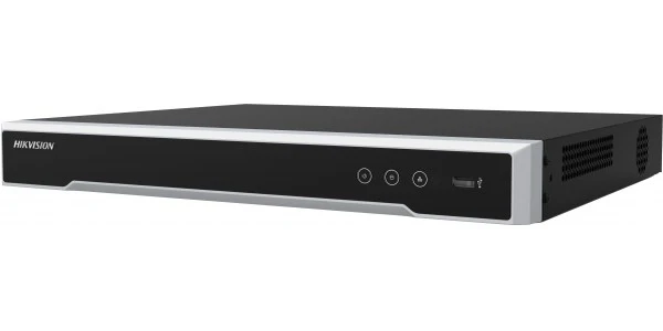Видеорегистратор Hikvision DS-7608NI-K2/8P вид спереди под углом