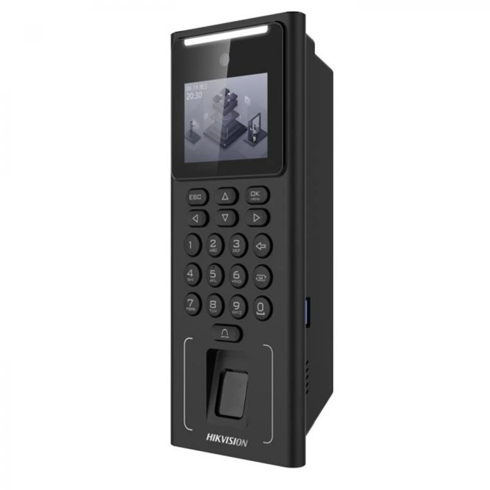 Терминал контроля доступа Hikvision DS-K1T321EFX под углом