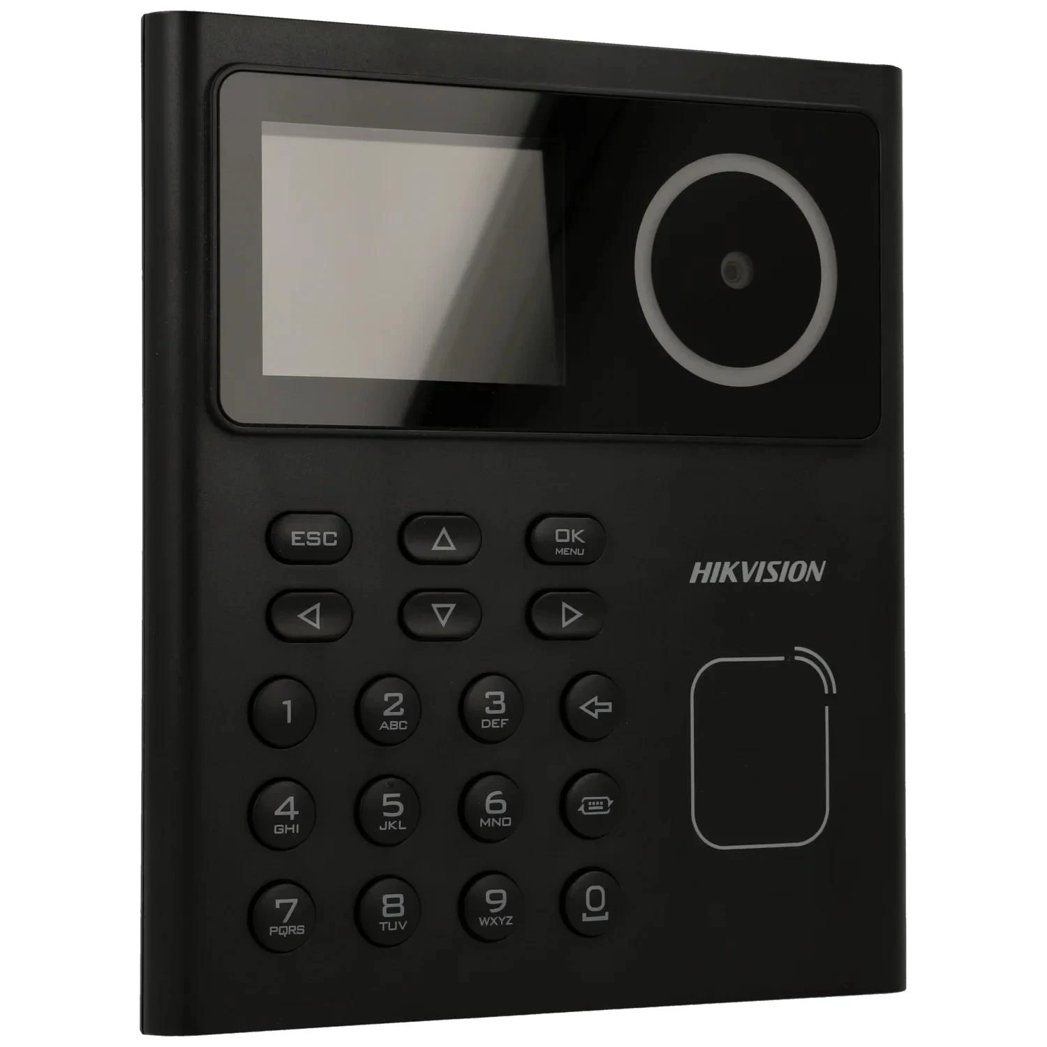 Терминал доступа Hikvision DS-K1T320MX под углом