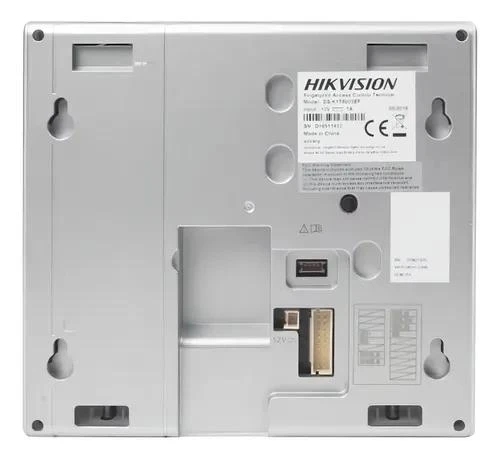 Задняя панель терминала доступа Hikvision DS-K1T8003F