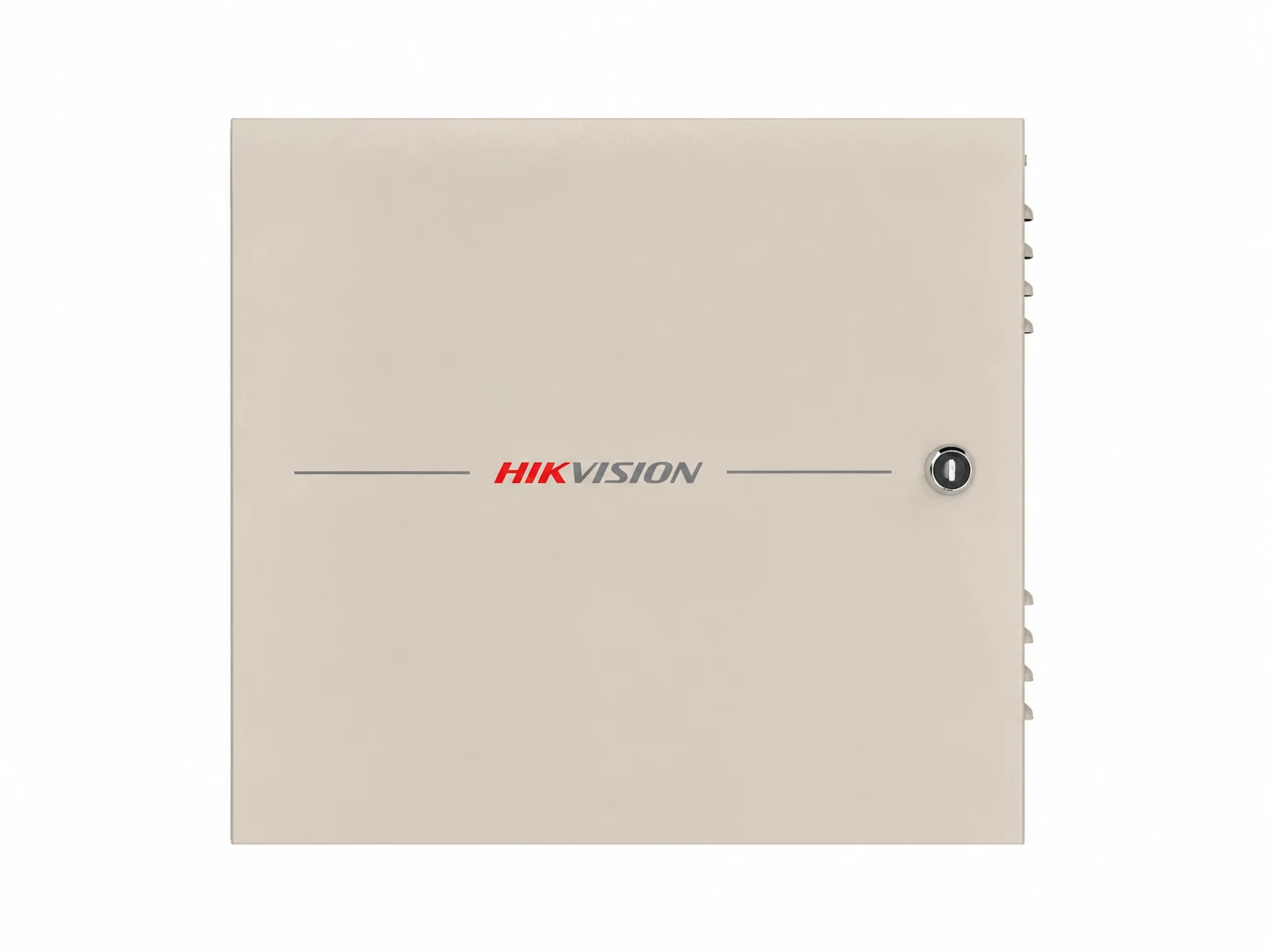 Контроллер доступа Hikvision DS-K2604-G в металлическом корпусе, вид спереди
