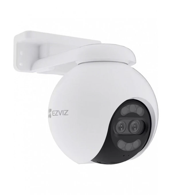 Уличная поворотная Wi‑Fi-камера EZVIZ CS-H80x Dual 8 Мп + 2 Мп с двумя объективами