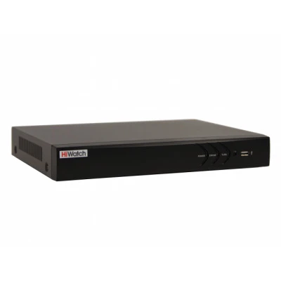 16-канальный сетевой видеорегистратор HiWatch DS-N316/2P(D) с PoE и поддержкой двух жёстких дисков